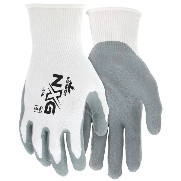 9674S MCR Safety UltraTech Gloves, Small, Nylon, Gray, Knit Wrist Cuff