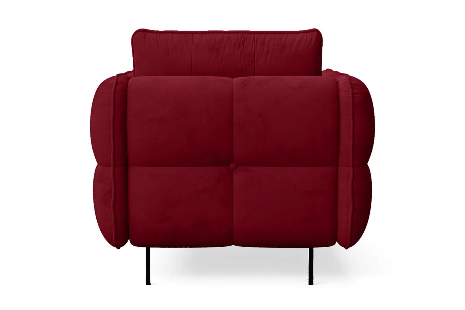 Anzio Armchair Red Velvet