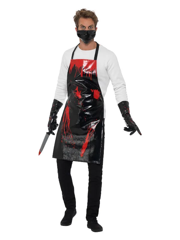 Bloody Surgeon/ Butcher Kit, Black & Red