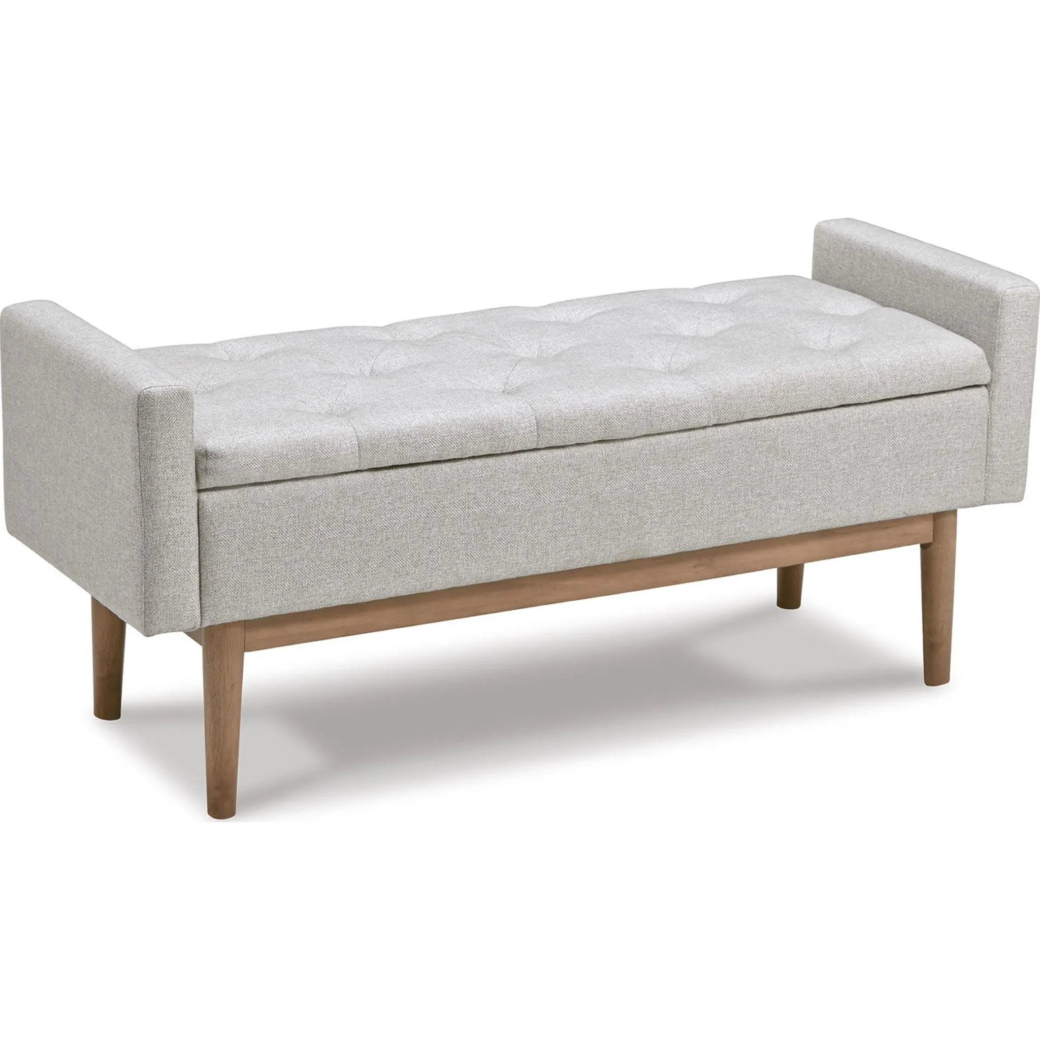 Briarson Storage Bench - Beige/Brown