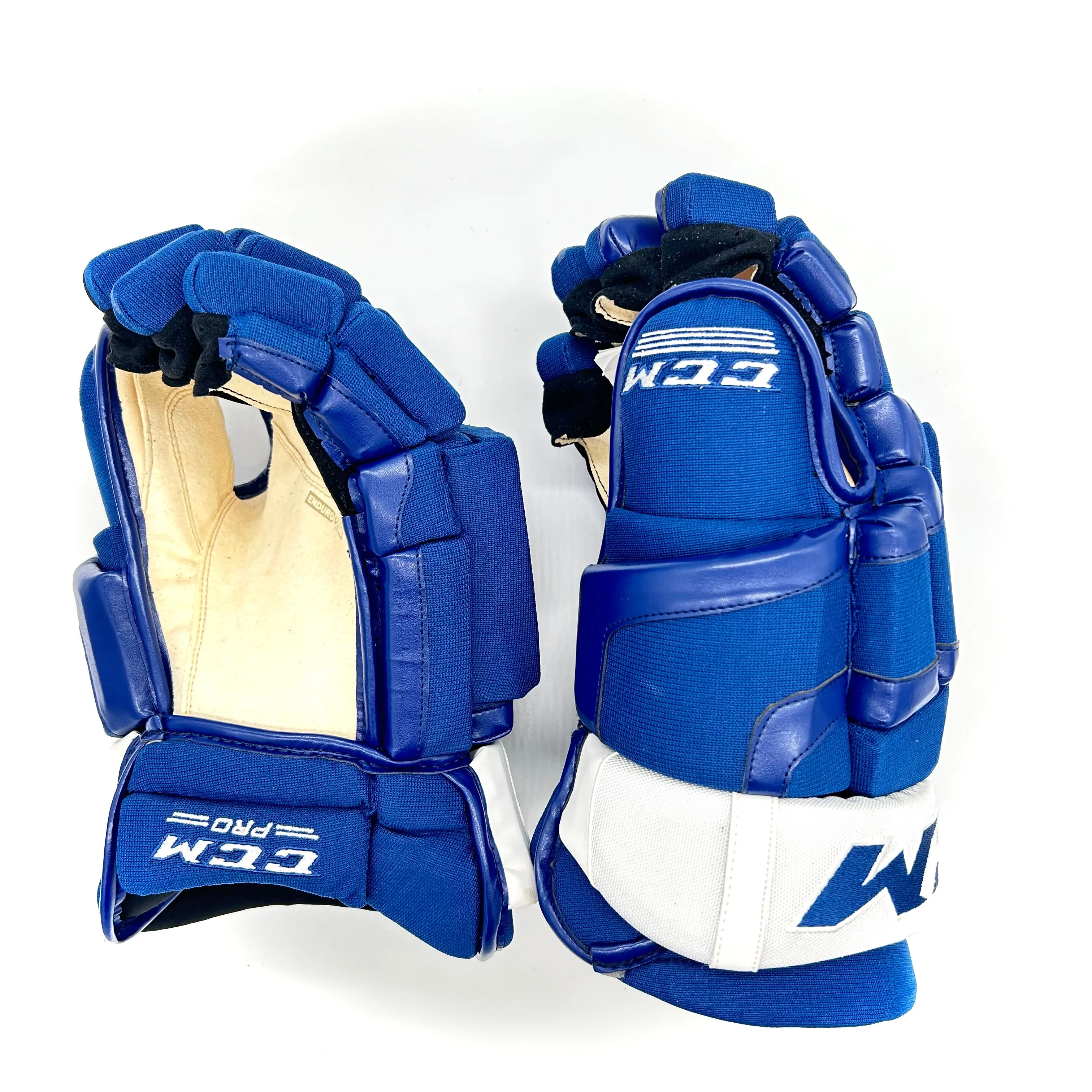 CCM HG50PP - Pro Stock Hockey Glove (Blue/White)