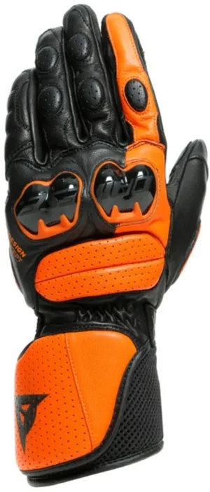 Dainese Impeto motorcycle gloves, black/red-yellow