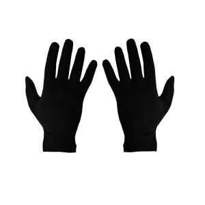 DIGITAL SHOPEE Men's Cotton Protective Gloves for Protection from Heat/Pollution/Sun Burns Free Size - (Black)