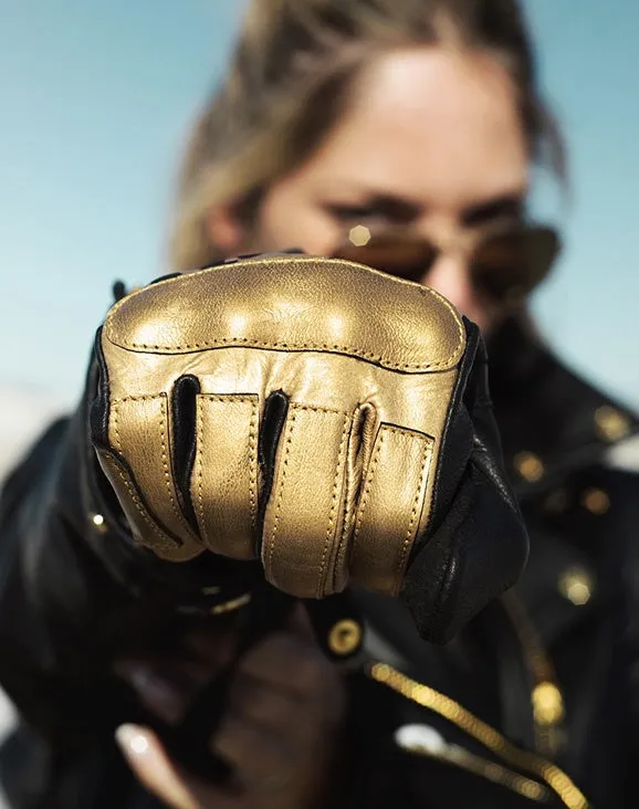 Eudoxie Jody Burn Ladies Motorcycle Gloves with Knuckle Armour