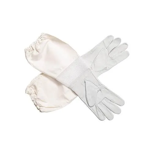 Forest Beekeeping Supply Goatskin Leather Ventilated Beekeeper Glove