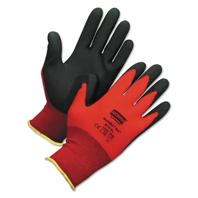 Honeywell North NF119L NORTHFLEX RED NYLON/FOAMPVC GLOVE 9L 15 GAUGE