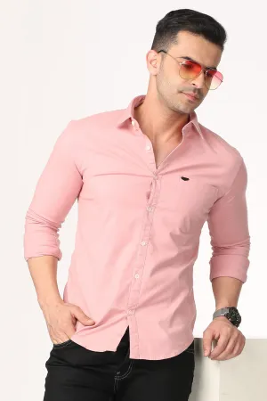 Light Rose Plain Shirt