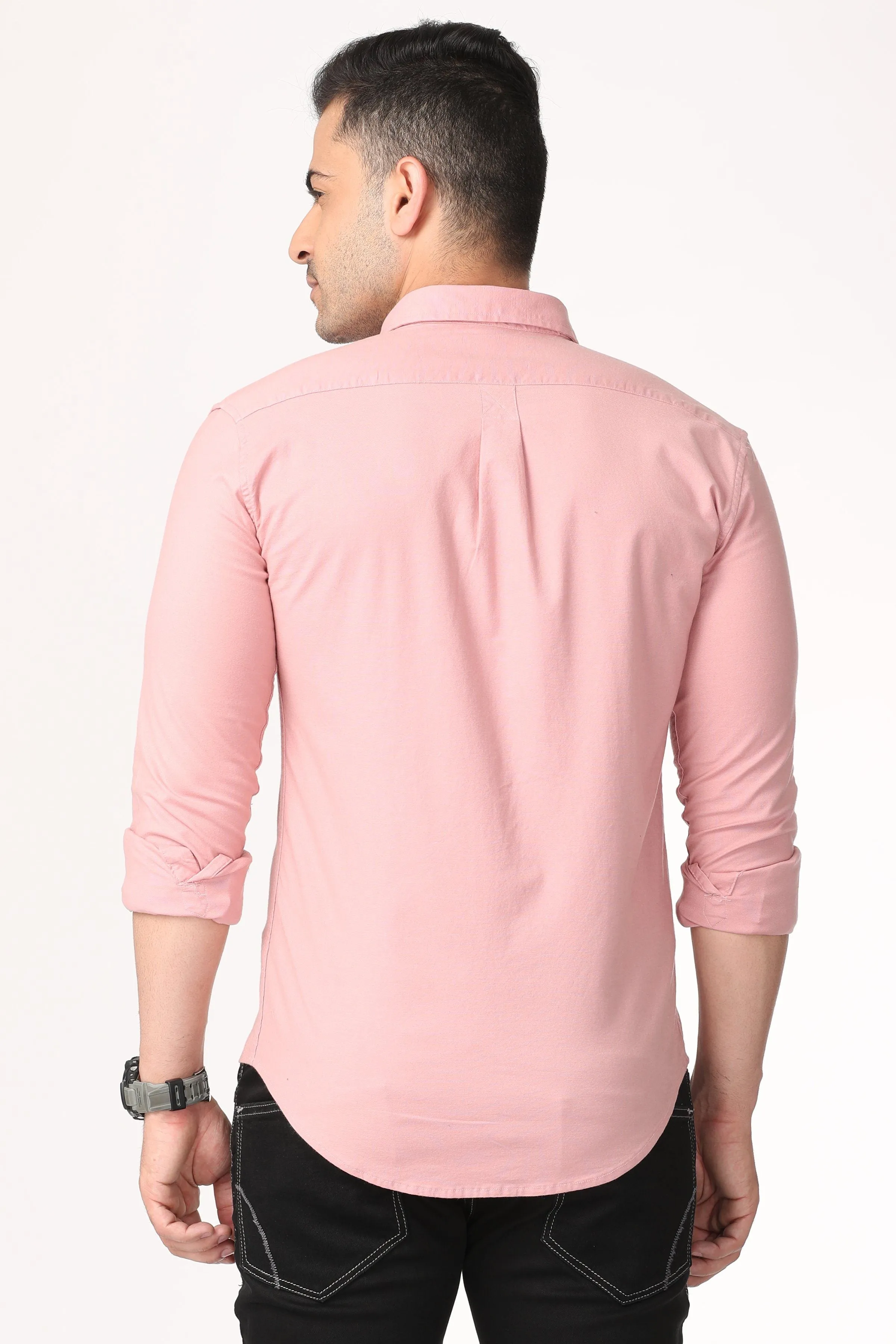 Light Rose Plain Shirt