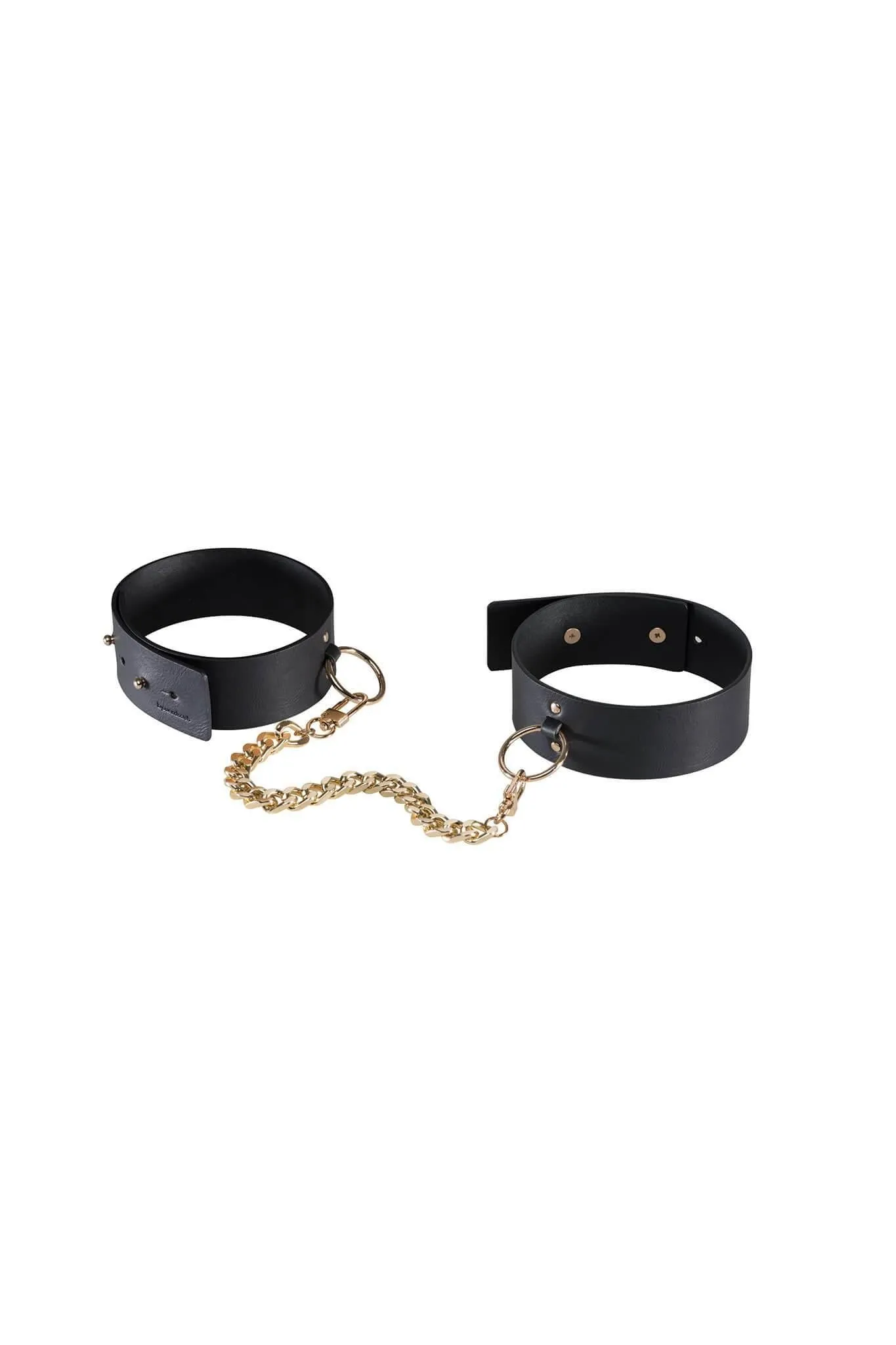 Maze Vegan Leather Thin Handcuffs