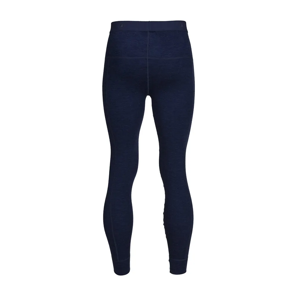 Mens Merino Wool Pants - Navy Marle