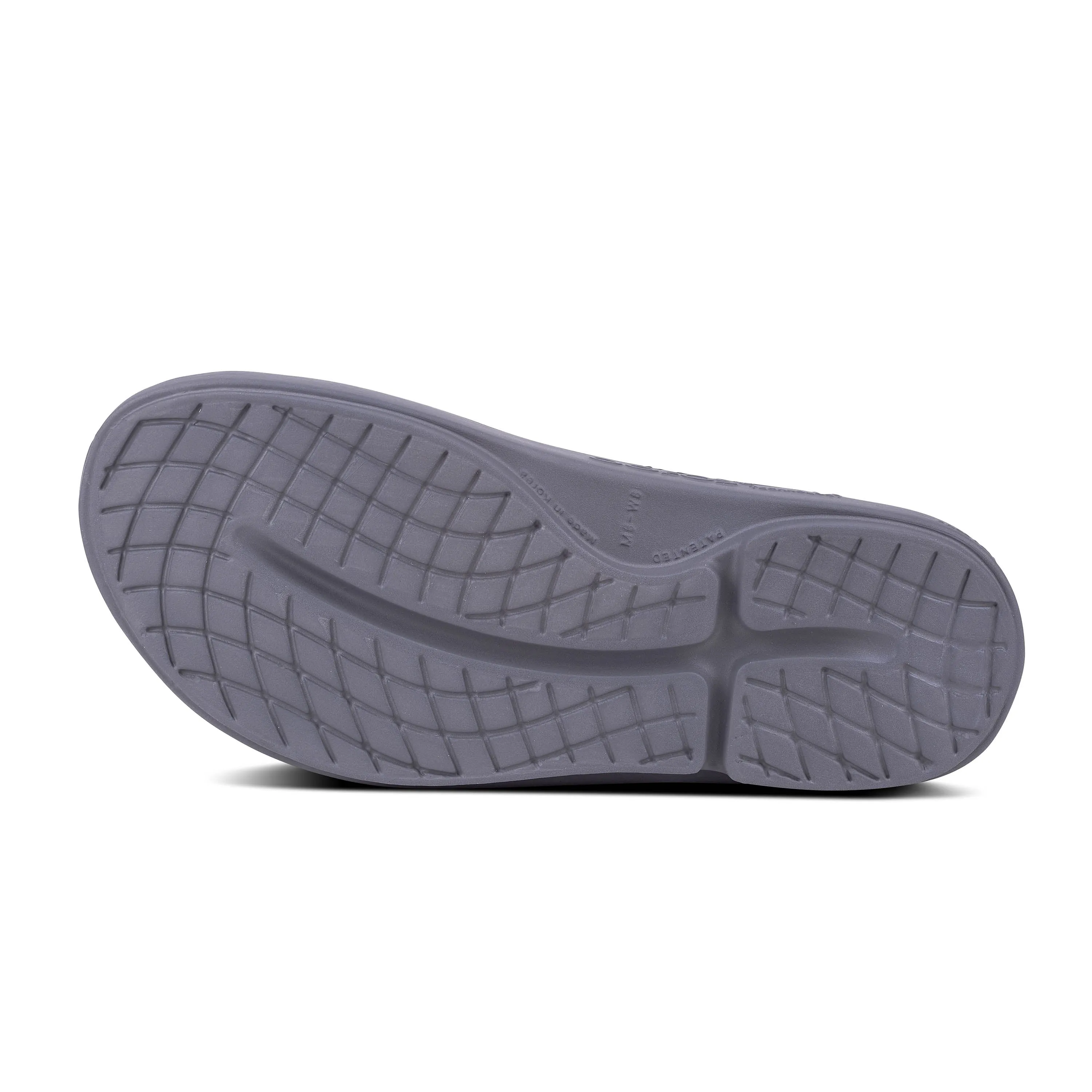 Men's Oofos OOahh Slide Color: Slate