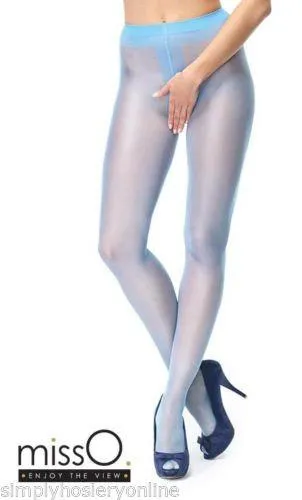 MissO Open Gusset Crotchless Gloss Tights 20 Denier P101