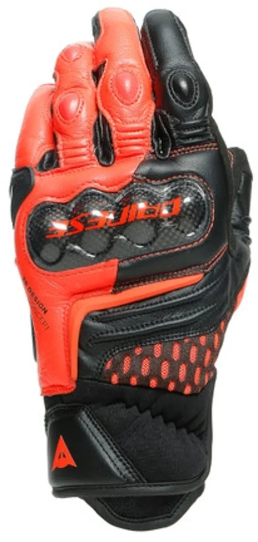 Motorcycle gloves Dainese Carbon 3 Short, red