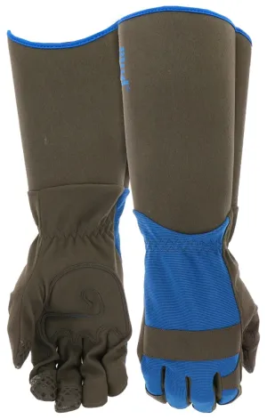 Mud MD53011BB-M-L Work Gloves, Men's, L, Synthetic Leather, Brilliant Blue :PR: QUANTITY: 1