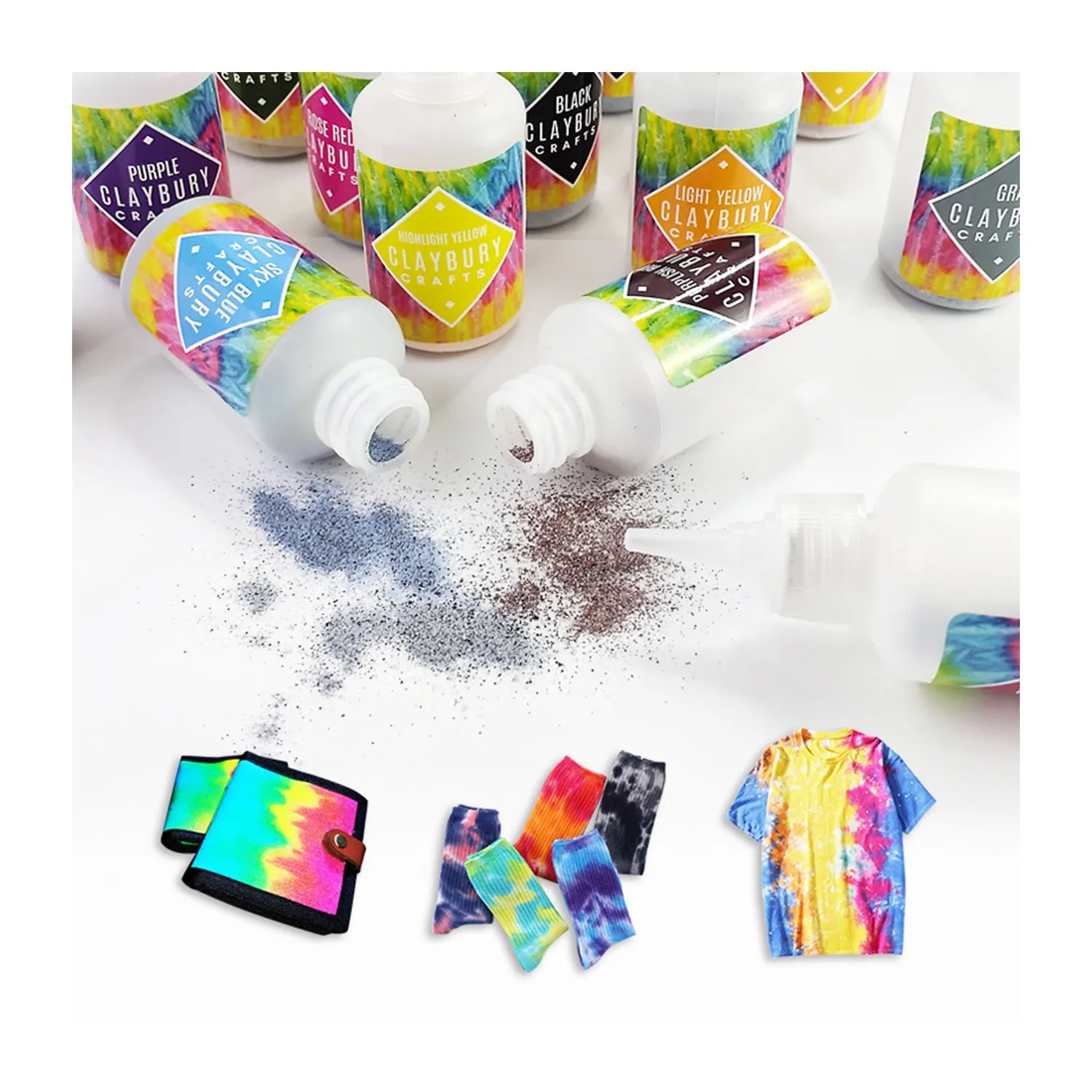 Poppy Crafts DIY Tie-Dye Kit - 18 Colours*