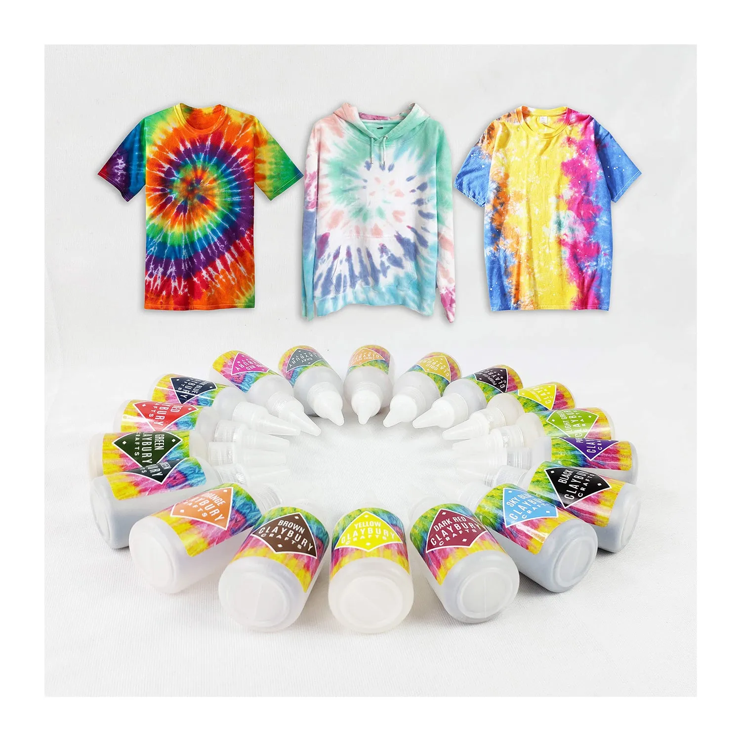 Poppy Crafts DIY Tie-Dye Kit - 18 Colours*