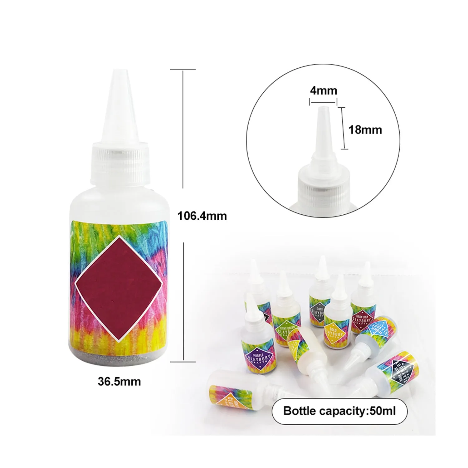 Poppy Crafts DIY Tie-Dye Kit - 18 Colours*