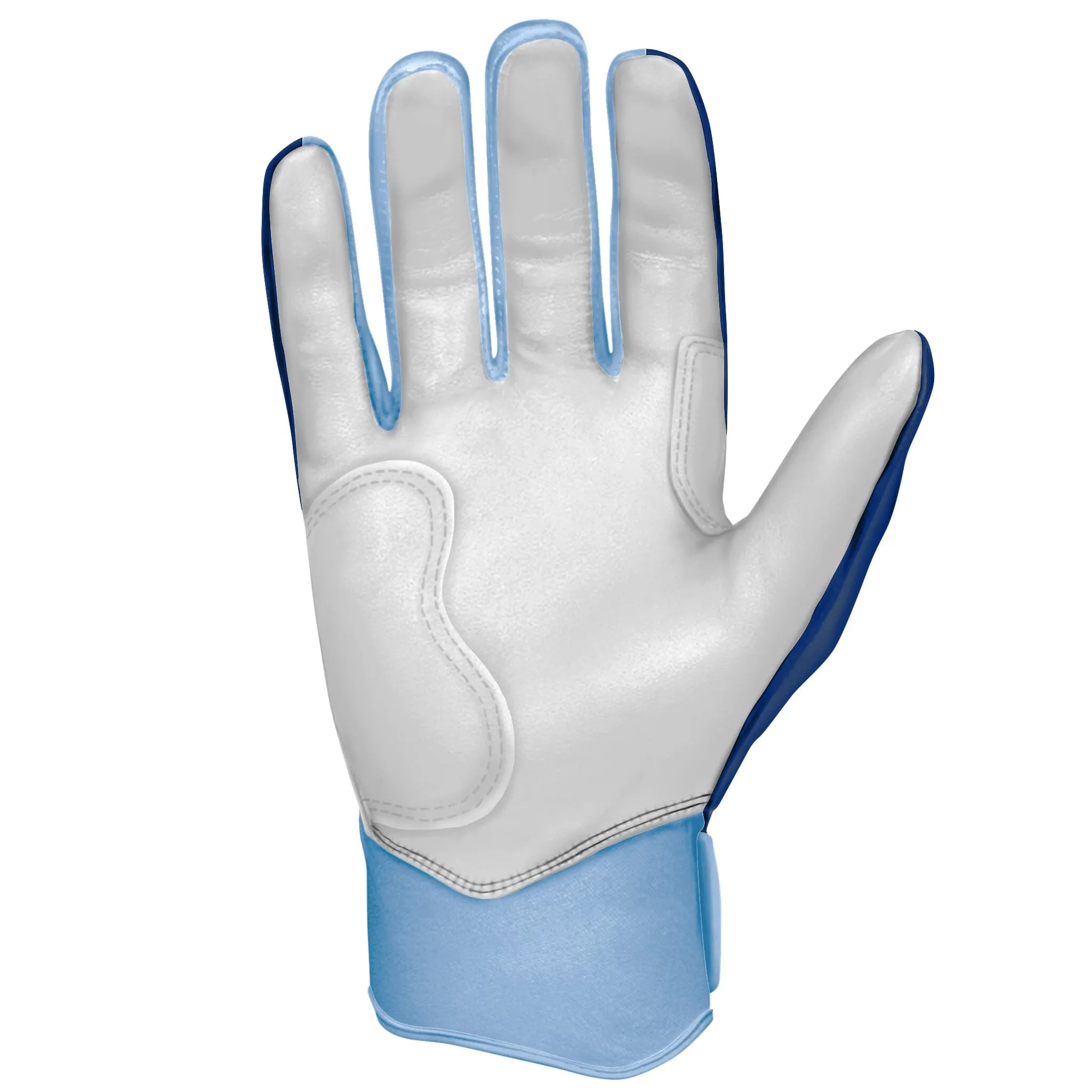 PREMIUM PRO Creator Series Short Cuff Batting Gloves | TAMPA BLUE