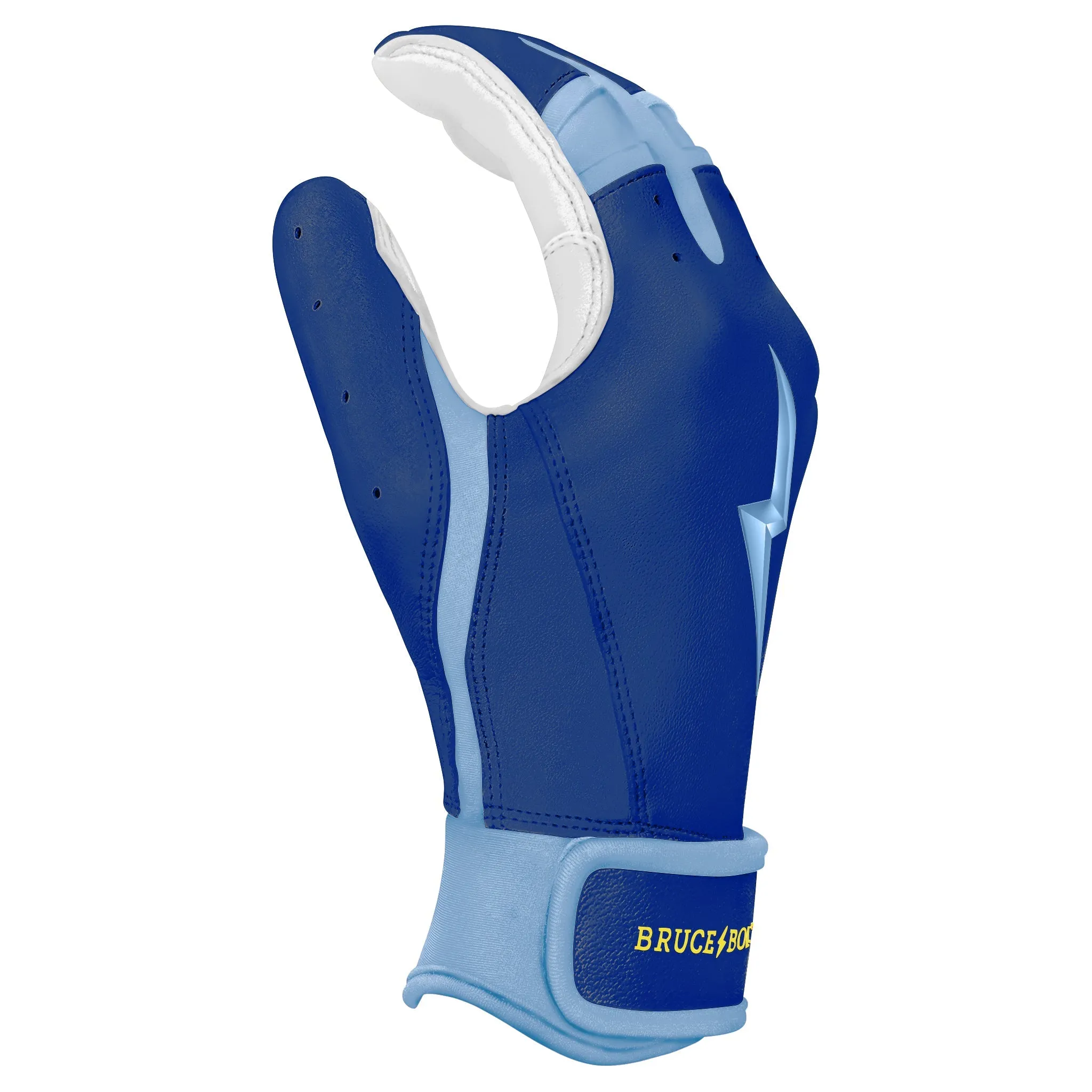 PREMIUM PRO Creator Series Short Cuff Batting Gloves | TAMPA BLUE