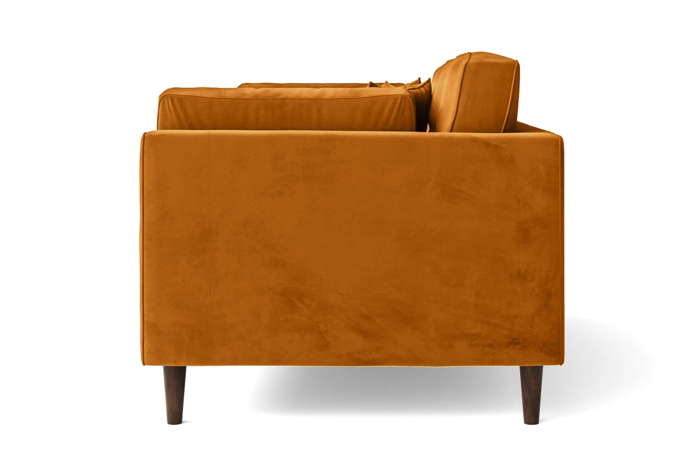 Ragusa 2 Seater Sofa Gold Velvet