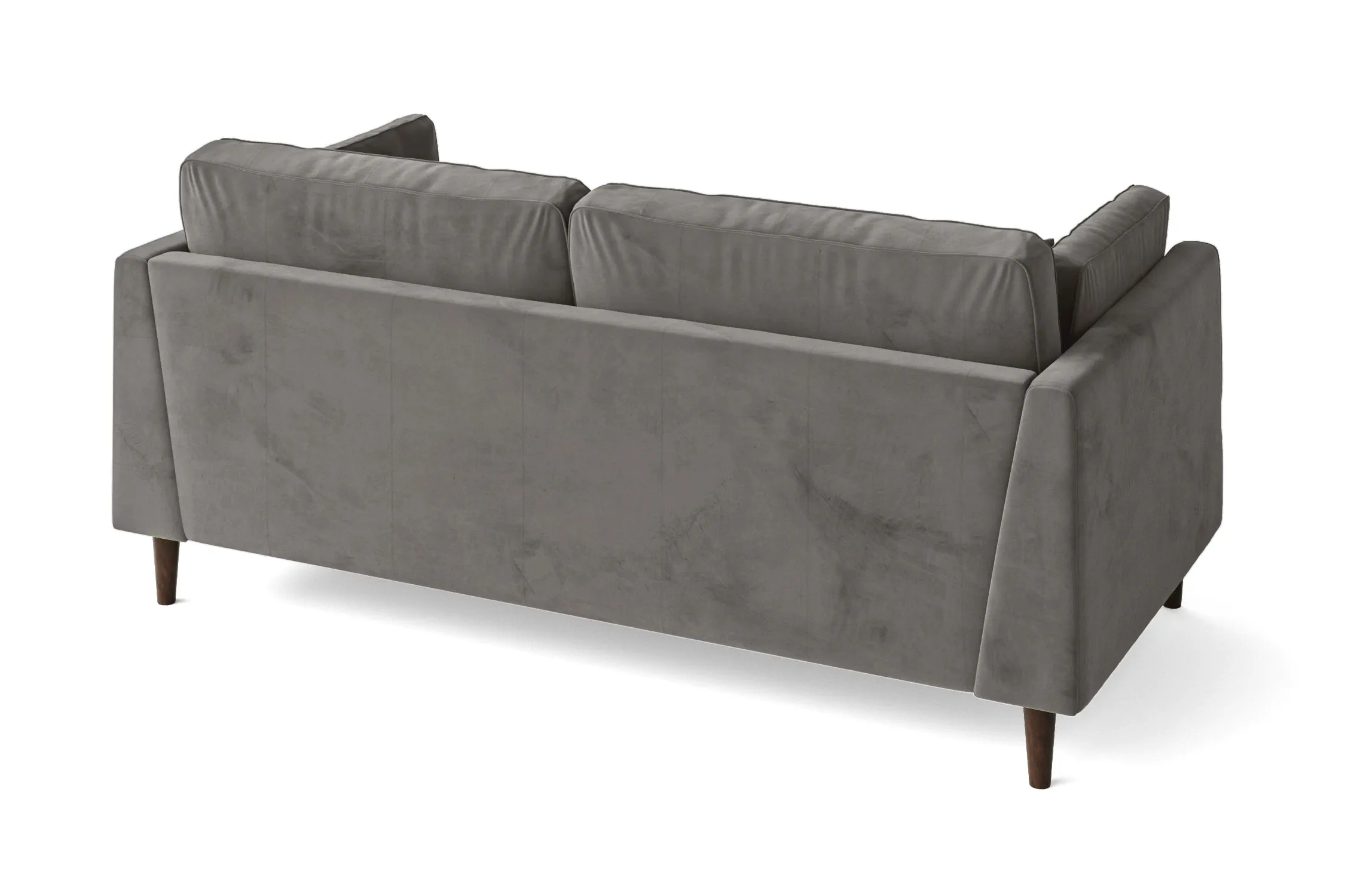 Ragusa 3 Seater Sofa Grey Velvet