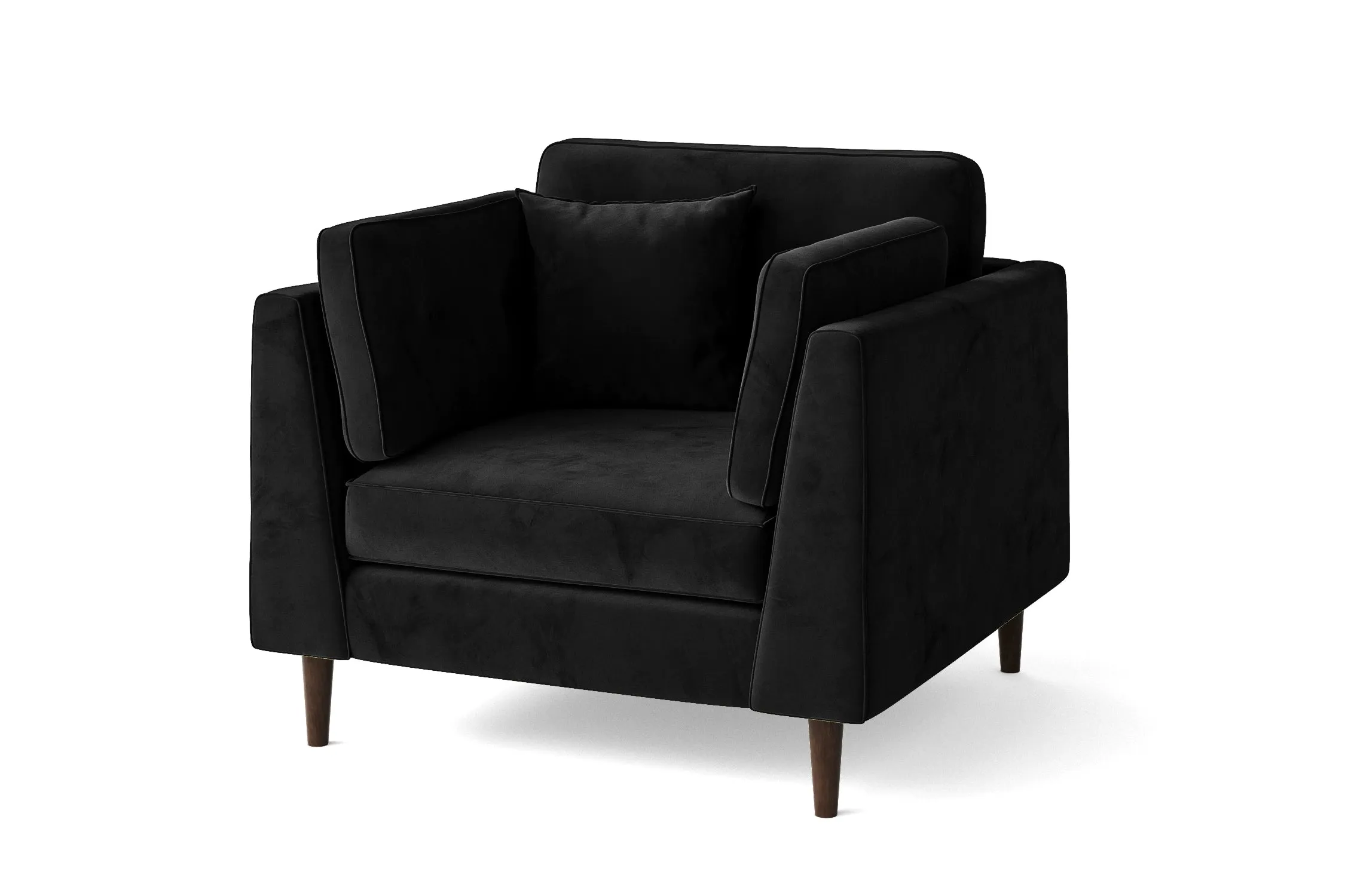 Ragusa Armchair Black Velvet