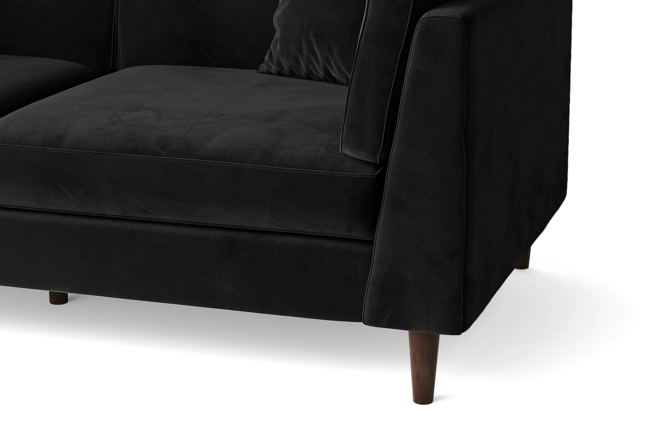 Ragusa Armchair Black Velvet