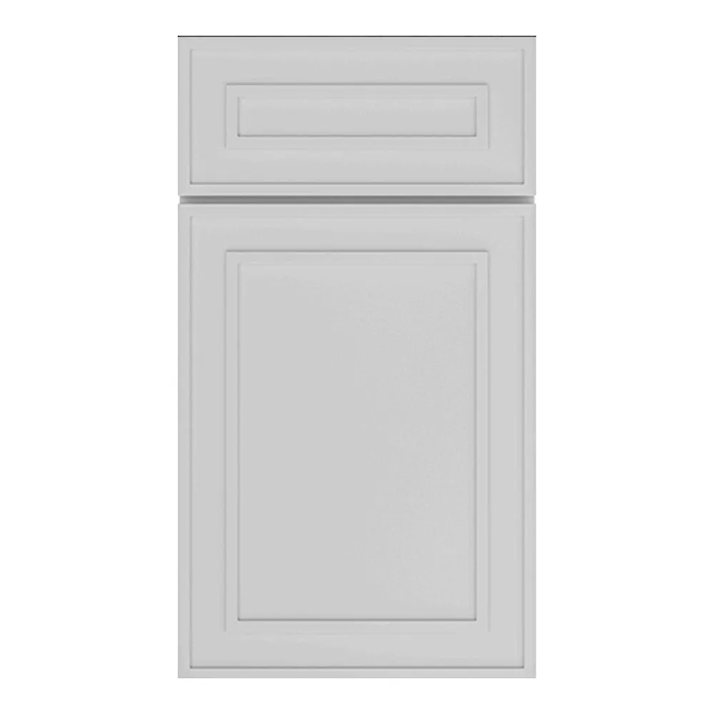 RTA - Elegant Shaker White - 36"W x 34.5"H x 21"D - Vanity  with 2 Door 2 Drawer Left