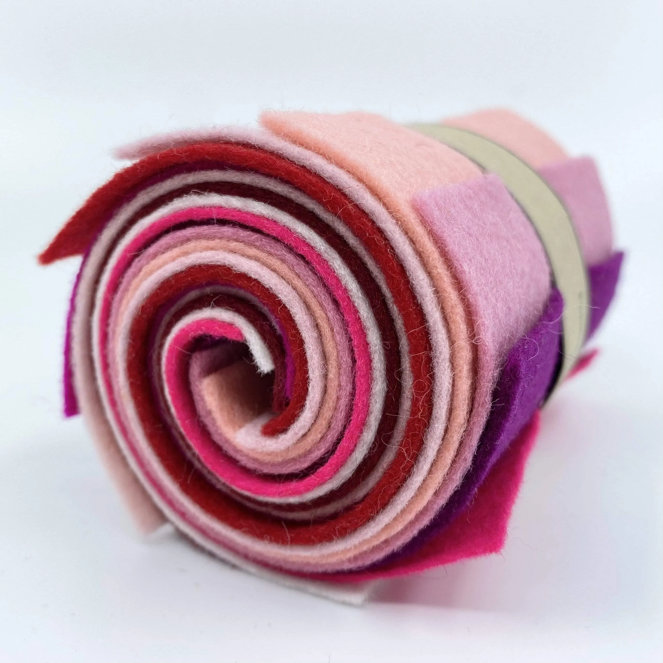 Small Wool Felt Roll - Love