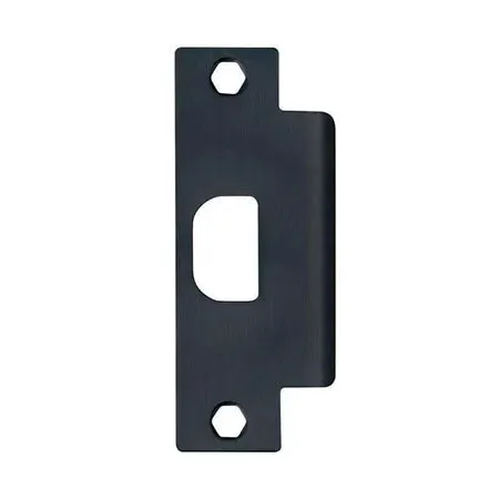 Tell Manufacturing Steel Strike Plate Matte Black