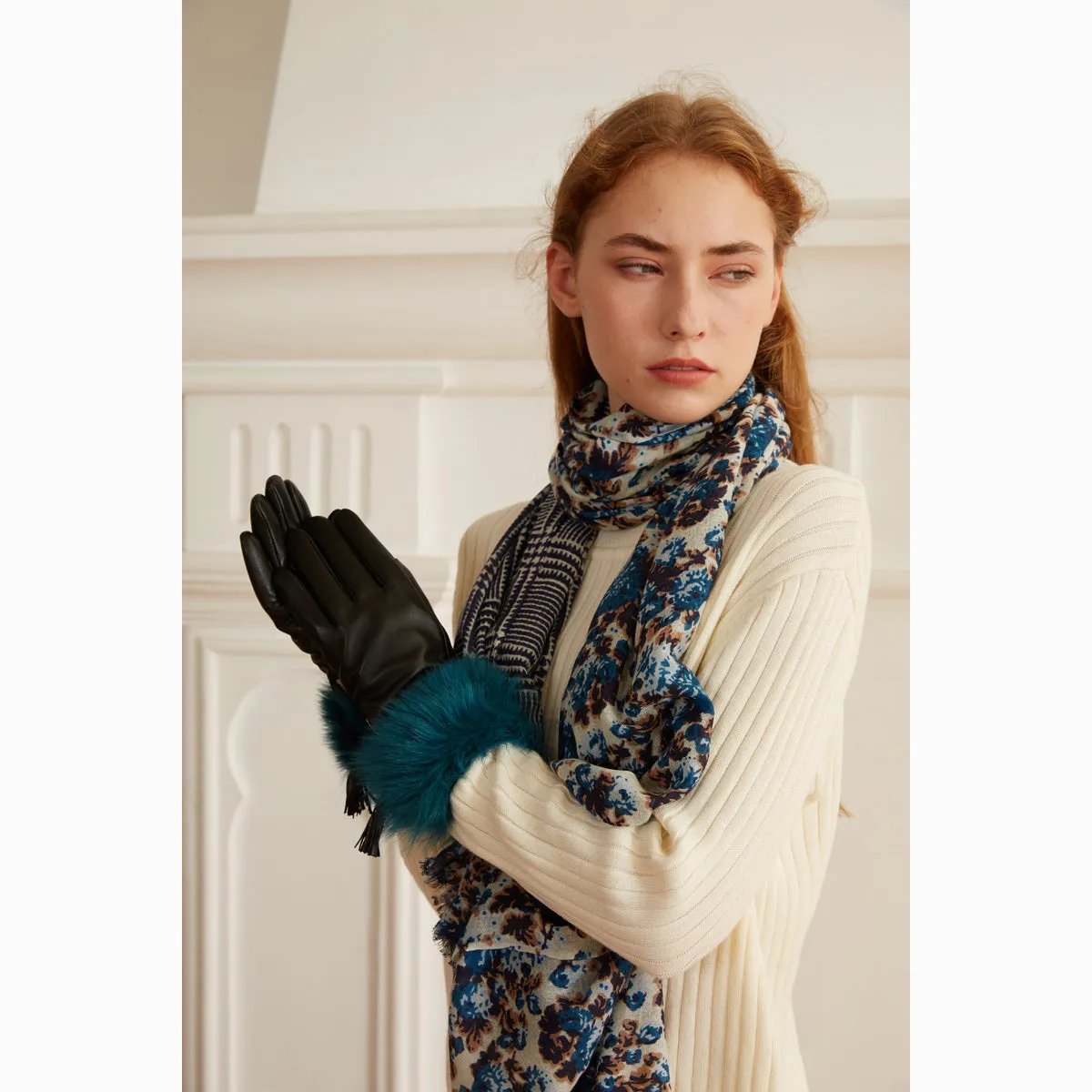 Ugg Gianna Touch Screen Fur Glove