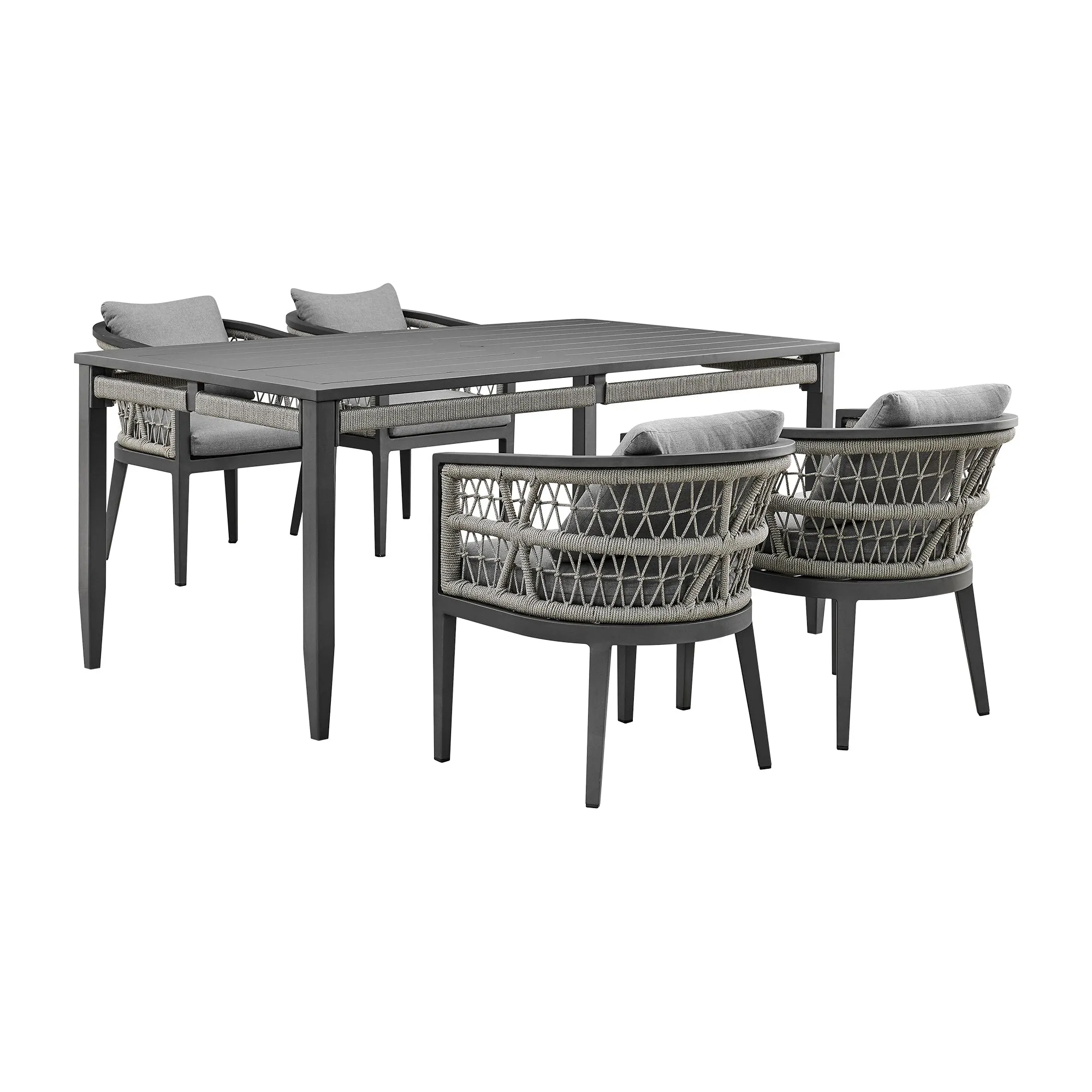 Zella 5-Piece Outdoor Dining Set